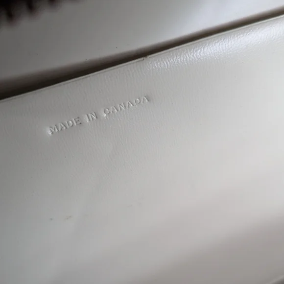 Vintage Made in Canada Leather Doctor Style Bag Briefcase 1950s 1960s - Picture 8 of 16